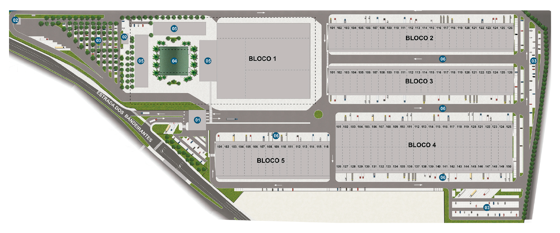 Planta — Bandeirantes II